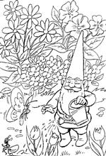 coloring page David the Gnome